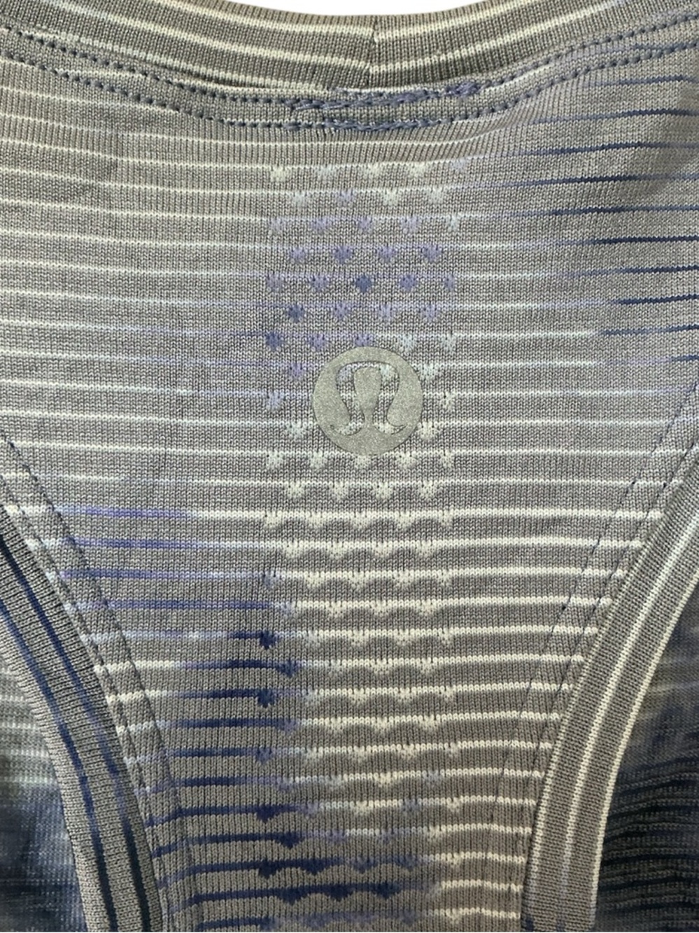 LULULEMON Swiftly Tech 2.0 Racerback Tank Shibori Stripe Midnight Orchid Tie Dye - Picture 6 of 9